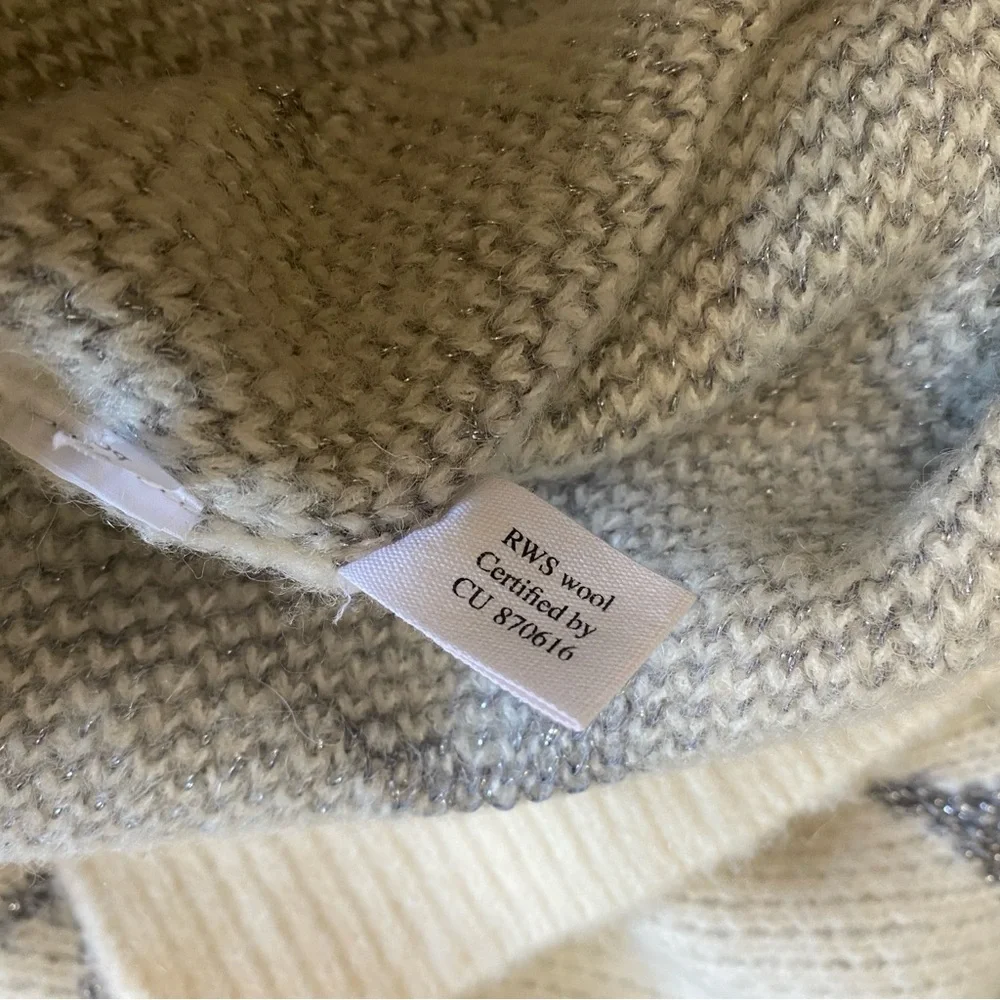 All Saints V-Neck All Star Pullover Sweater